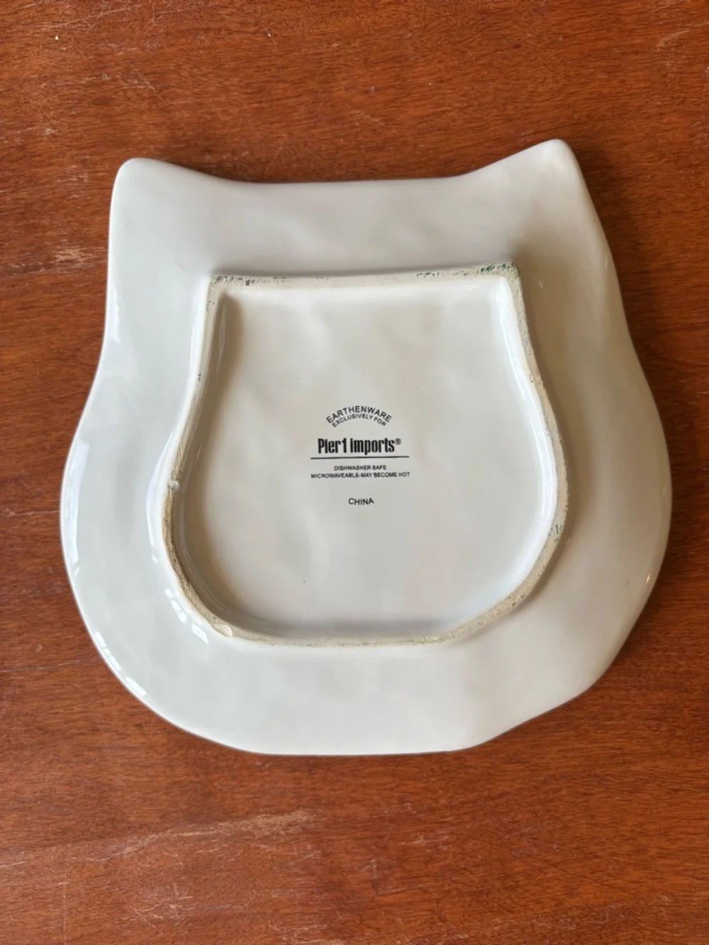 Pier 1 Ceramic Owl Plate